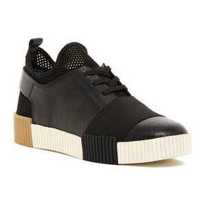 Marc Fisher Black platform sneakers